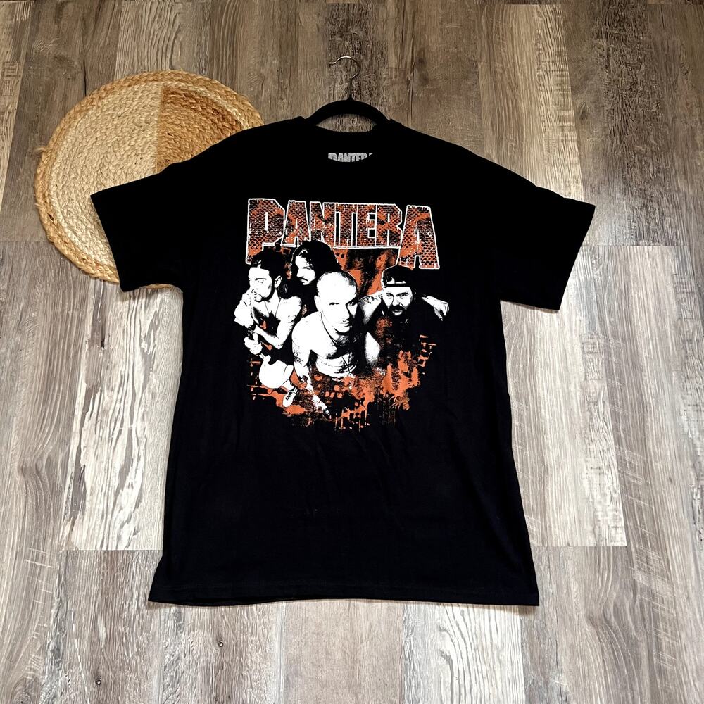 PANTERA Cowboys From Hell Metal Band Graphic Mens T-shirt